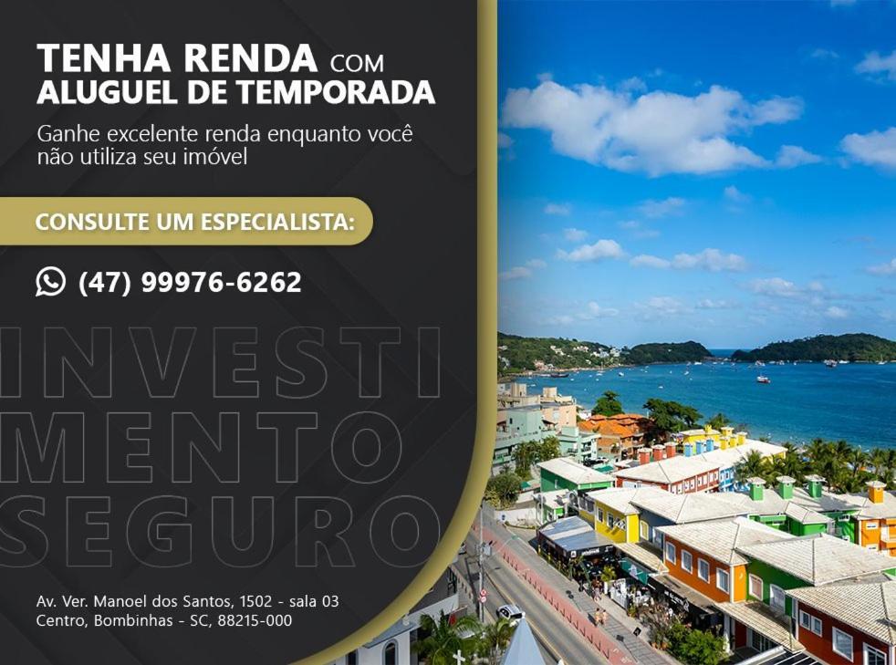 Varandas Do Atlantico - Confortavel Apartamento Em Condo Pe Na Areia Bombinhas Eksteriør bilde